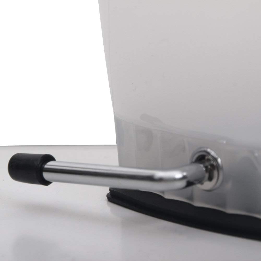 Ice Crusher with Stainless Steel Blades and Suction Base, Manual Hand Crank C128345