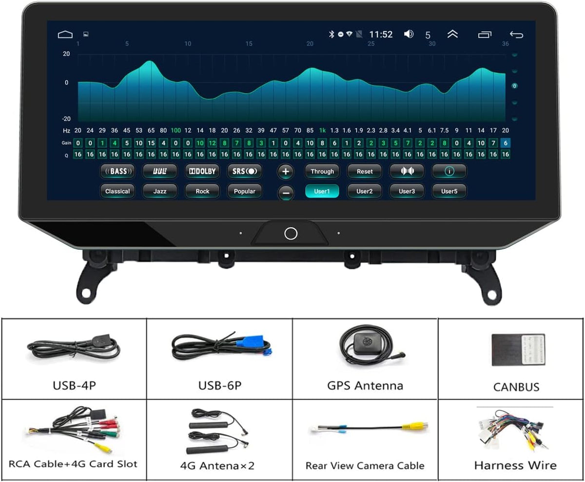 12.3inch Touch Screen Wireless Carplay Android Stereo S528856