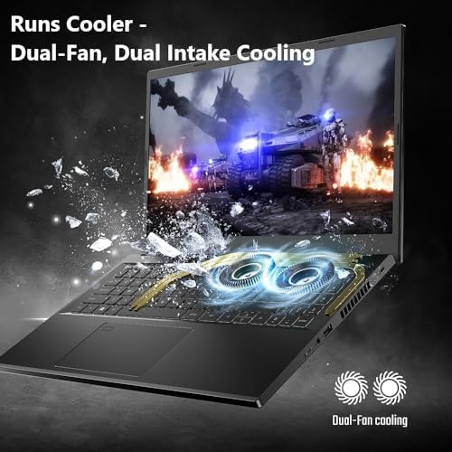 15.6" 144Hz FHD IPS Gaming Laptop, Intel i7-13620H, RTX 4060, 32GB DDR5 RAM, 1TB SSD O478751