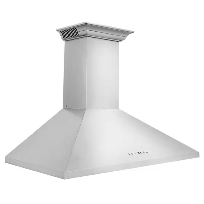 36 in. 400 CFM Ducted Wall Mount Range Hood in Stainless Steel G156