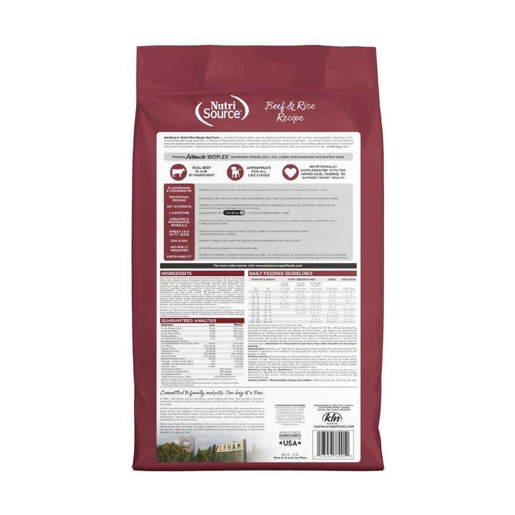 Beef Rice Dry Dog Food A6919