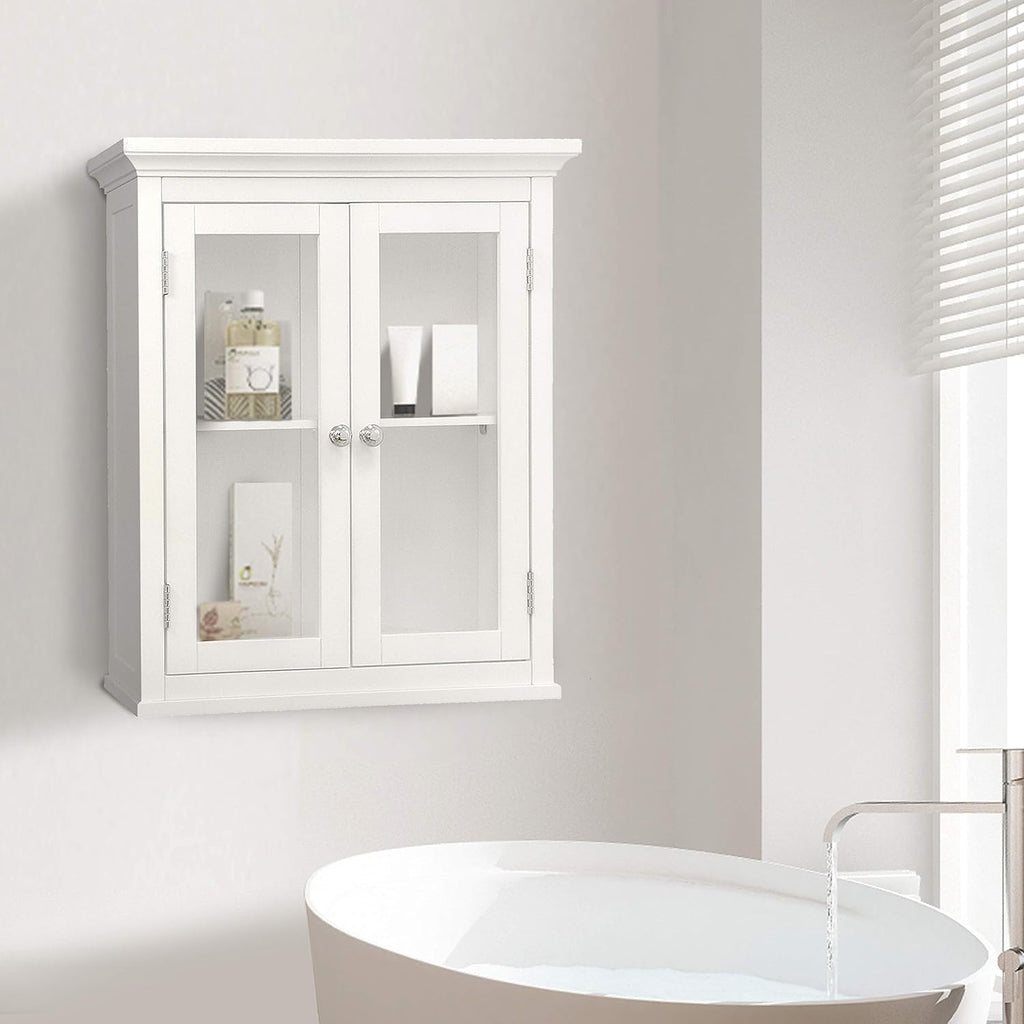 White Bathroom Cabinet U462
