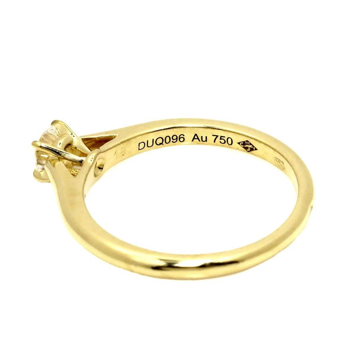 18K Yellow Gold Diamond Ring V356