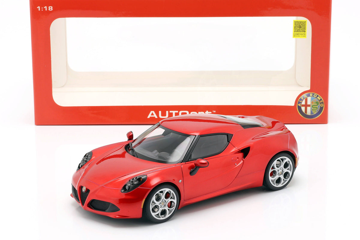 1/18 Alfa Romeo 4C Metallic Red H337270