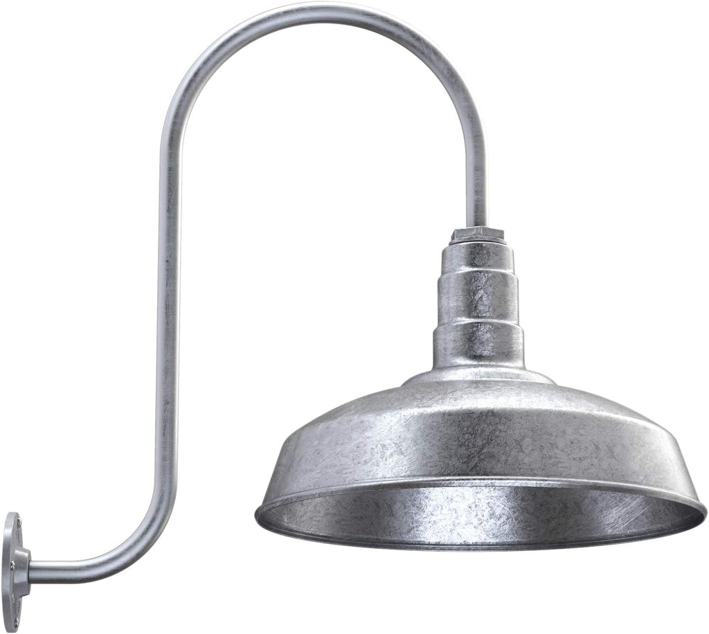 Matte Black Outdoor Barn Light S34835