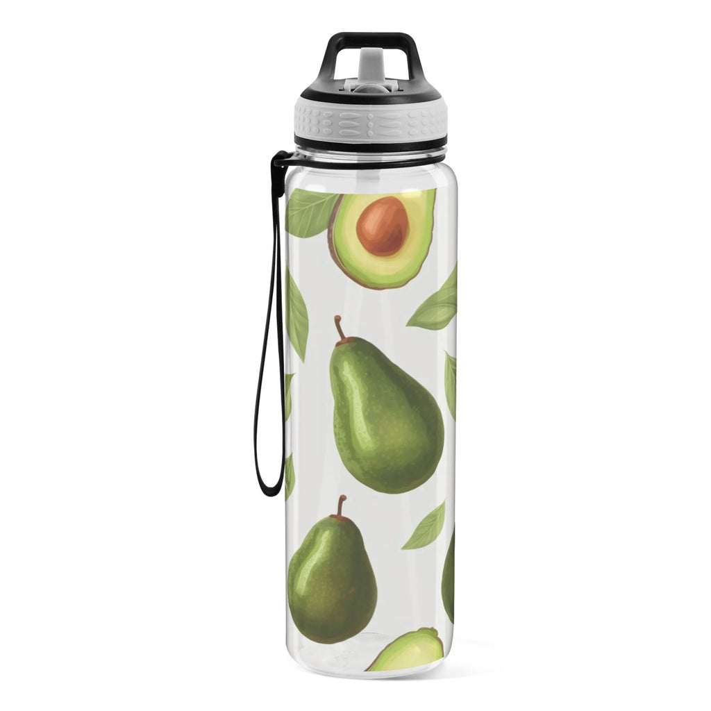 32oz Tritan Clear Water Bottle with Straw H812
