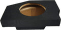 Single 10 Subwoofer Custom Fit Sub Box Speaker Enclosure U15509
