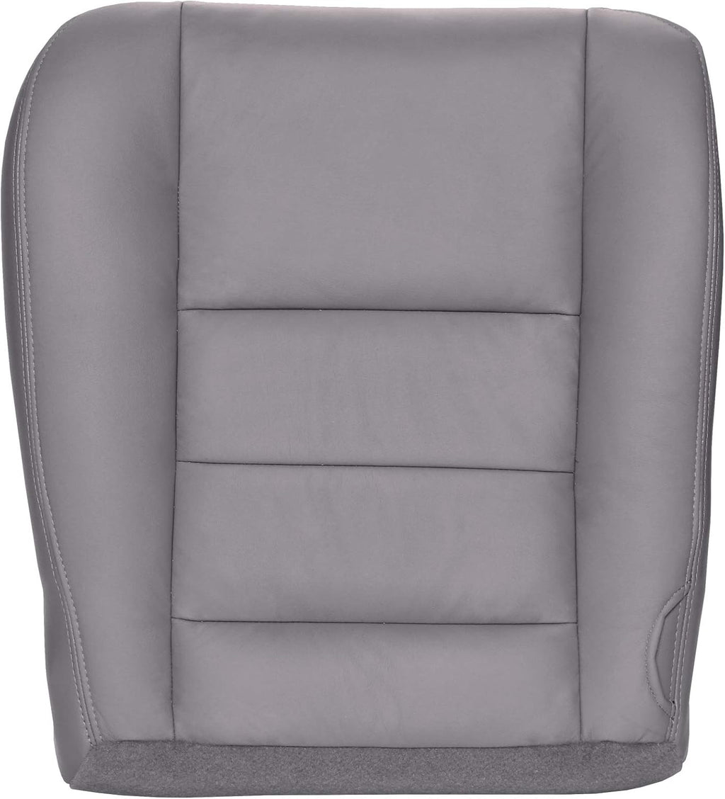 Driver Bottom Replacement Leather Seat Cover - Medium Pebble Tan Z31415