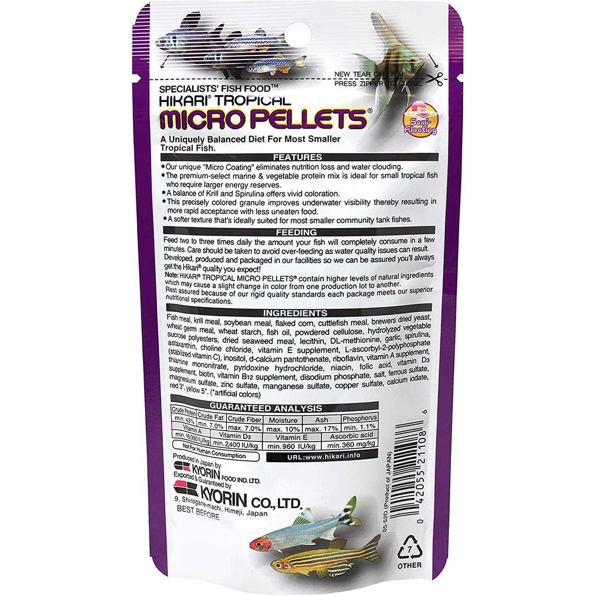 Tropical Micro Pellets U827