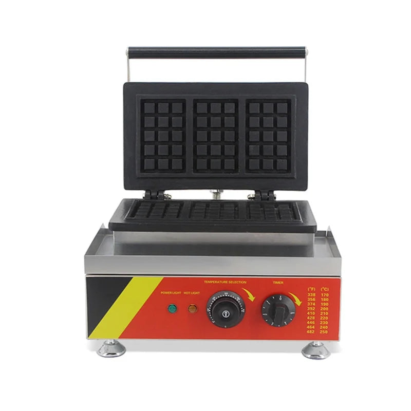 Stainless Steel Electric Square Waffle Maker M9134