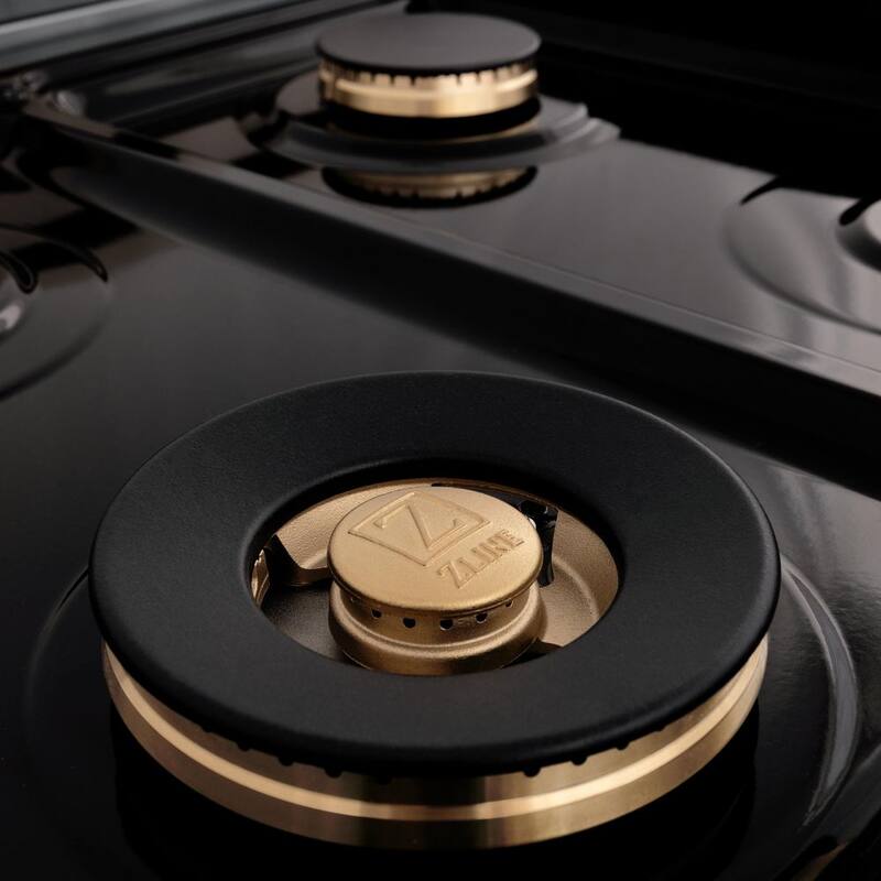 48 in. 7 Burner Double Oven Dual Fuel Range in Stainless Steel and Matte Black X997