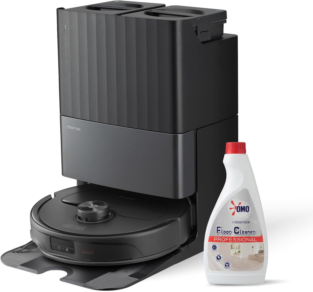 Robot Vacuum and Mop with Multi-Surface Floor Cleaning Solution O88474