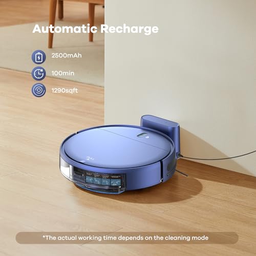 Robot Vacuum and Mop Combo, 2 in 1 Self-Charging Robotic Vacuum C81762