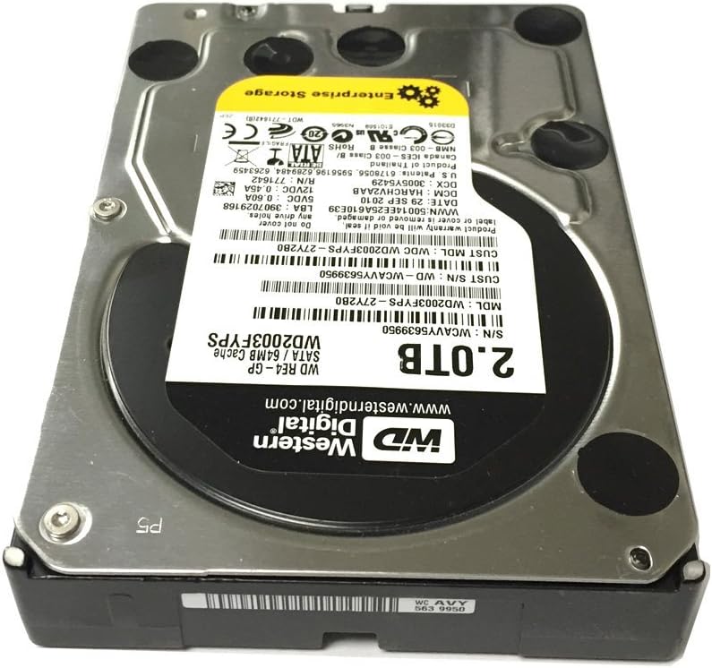 2TB SATA 3.5 Enterprise Hard Drive F104