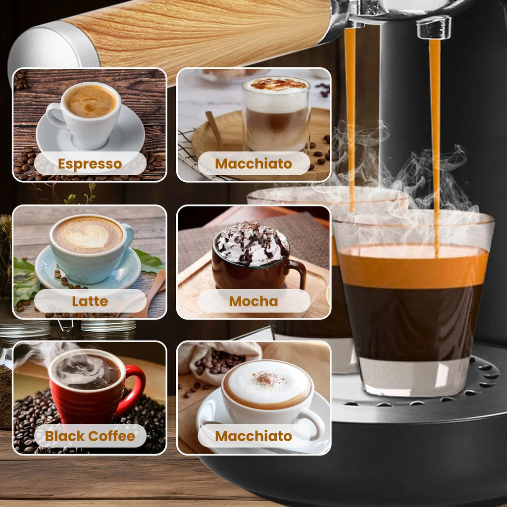 Espresso Machine with Milk Frother System P68538