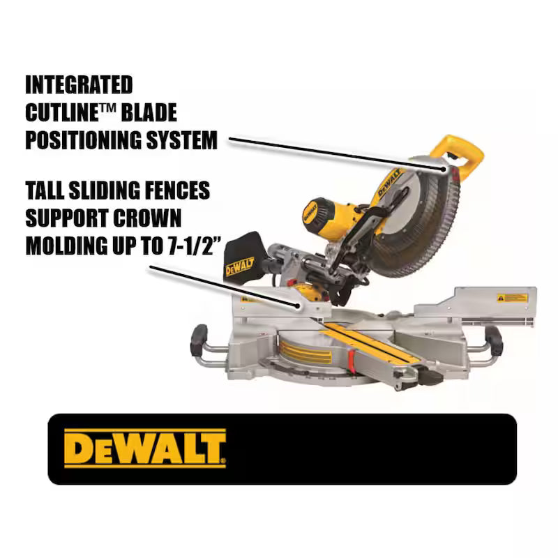15 Amp 12 in. Double Bevel Sliding Compound Miter Saw H273