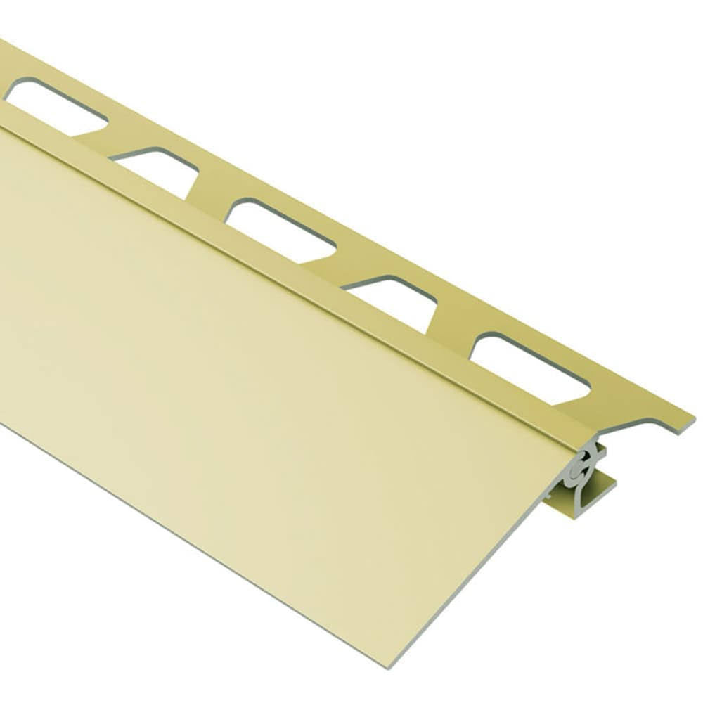 Satin Brass Aluminum Reducer Tile Edge Trim O599915