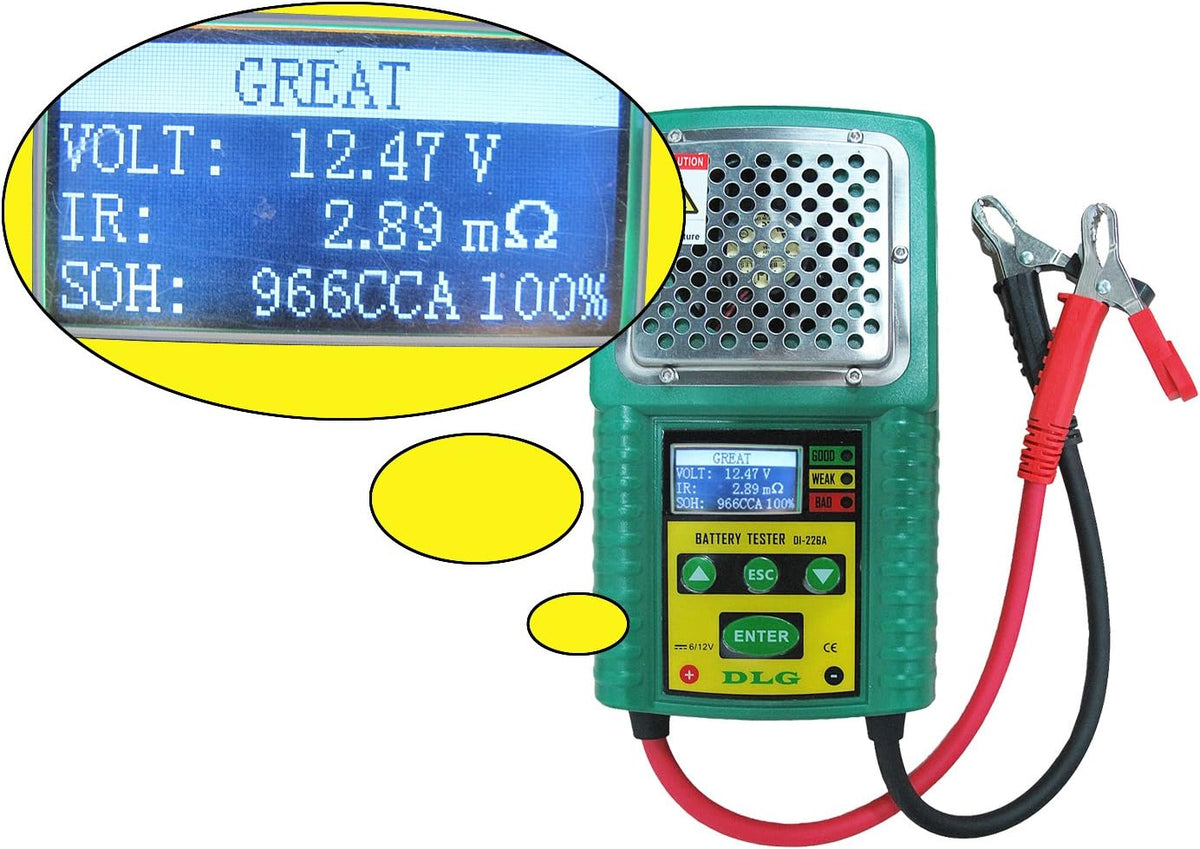 LCD Indication Lead-Acid Battery Tester Z4981