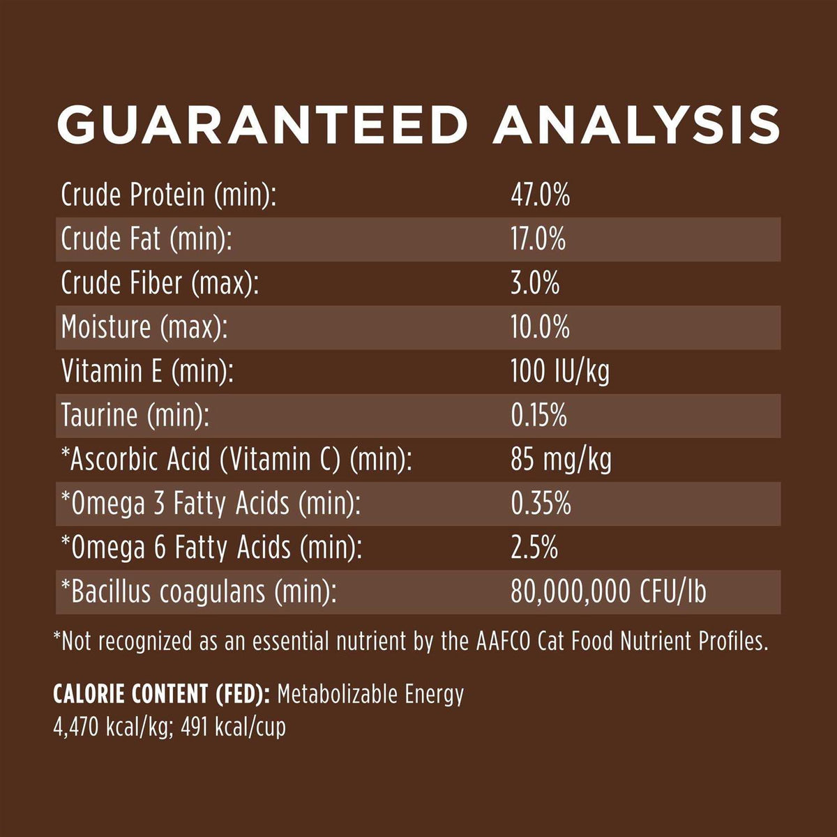 Cat Dry Food H59983