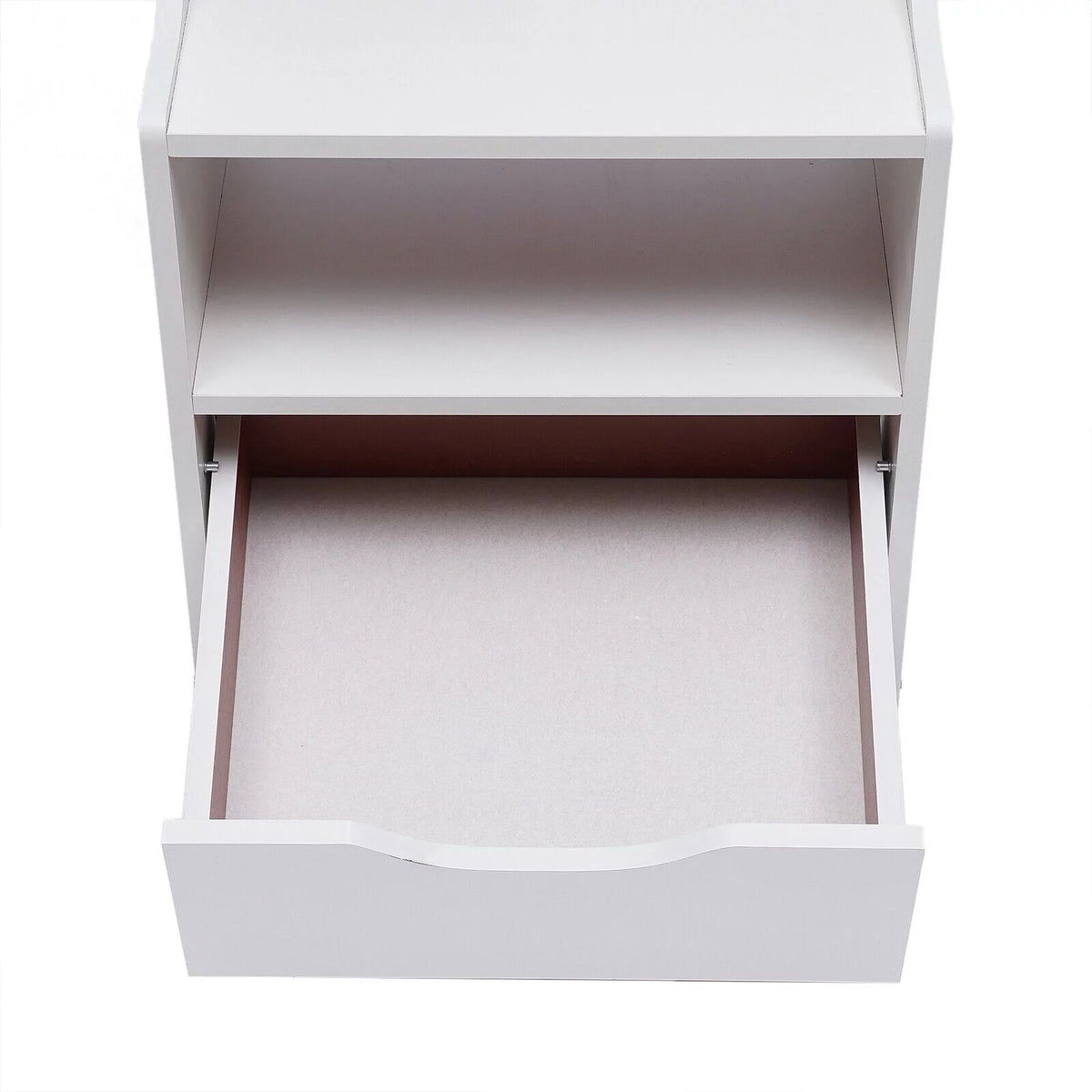 Wooden Nightstand with Drawer I975
