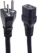 NEMA 6-15P to IEC C19 Power Extension Cord, 6ft T3331