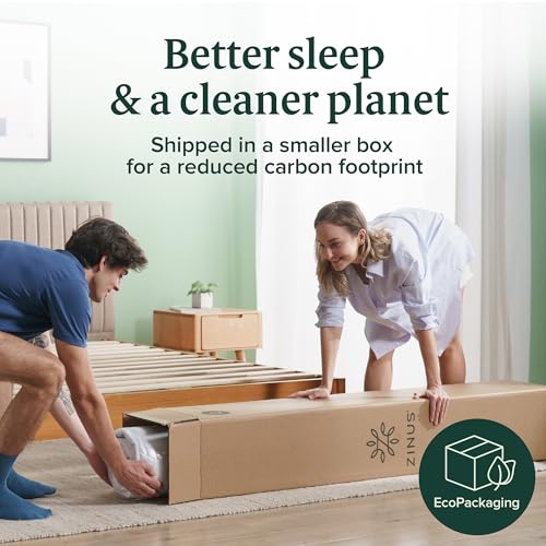 5 Inch Green Tea Memory Foam Mattress, Twin, Medium Firm F231