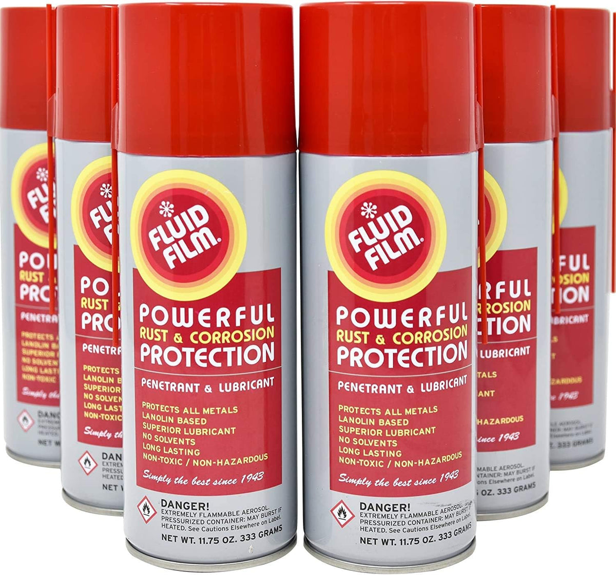 11.75 Oz Aerosol Spray Metal Lubricant (Pack of 6) I28163