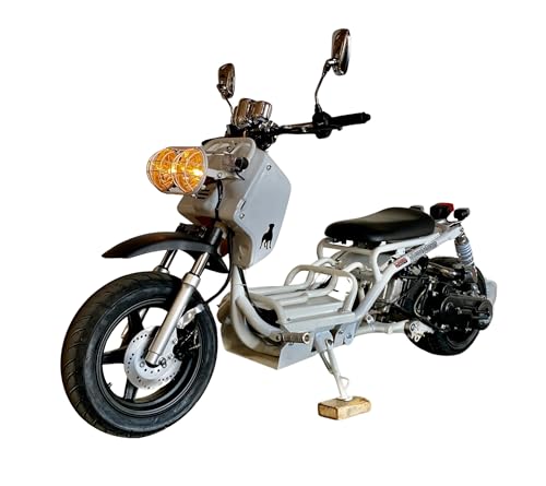 50cc Stretched Scooter Automatic Transmission Wide 205/30-12 Rear Tire Street Legal Moped W17448