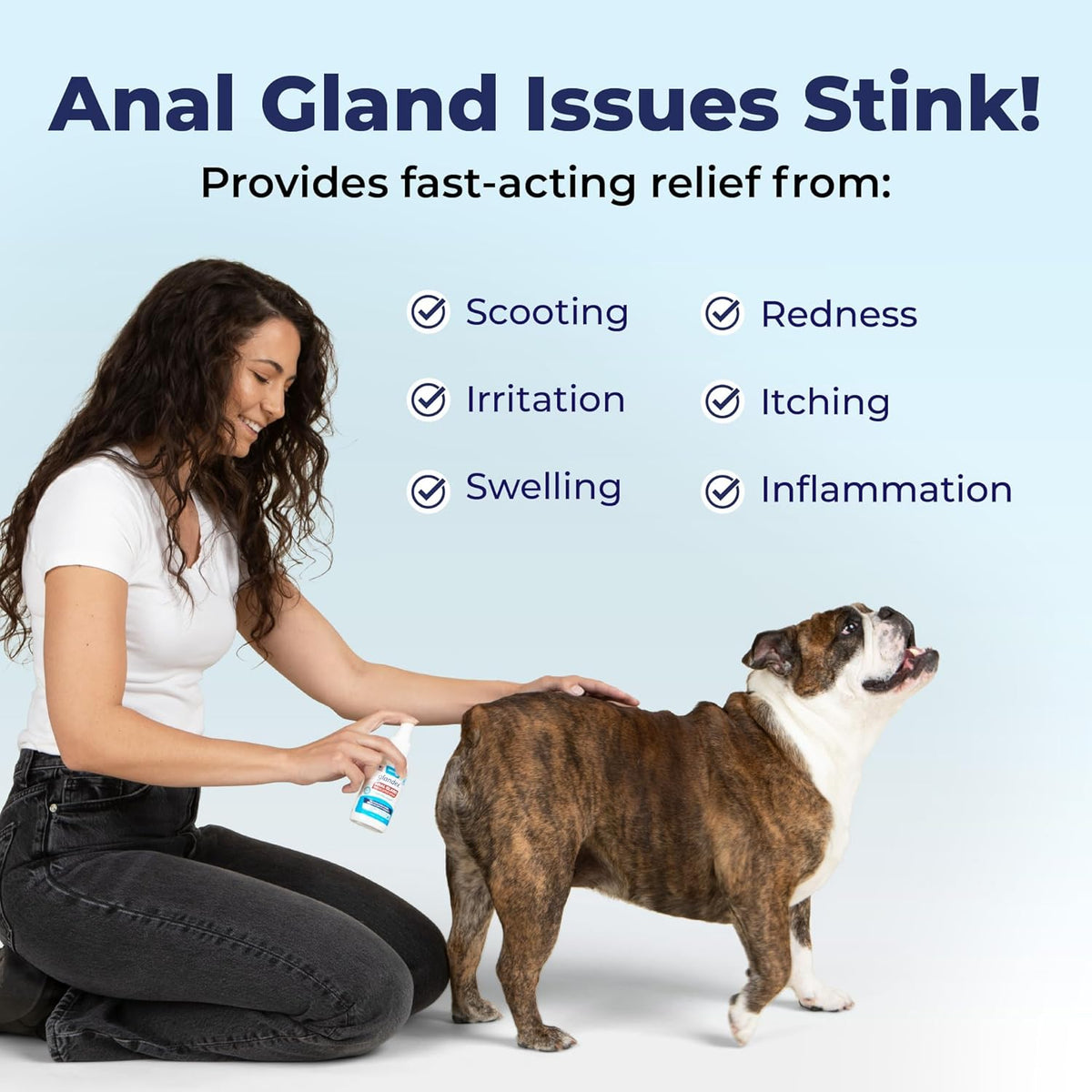 Medicated Dog Anal Gland Spray (4oz) W516