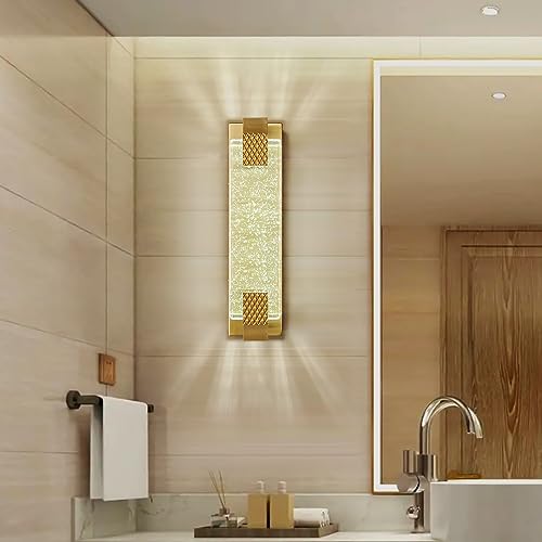 Gold LED Wall Sconce 2 Pack O4741