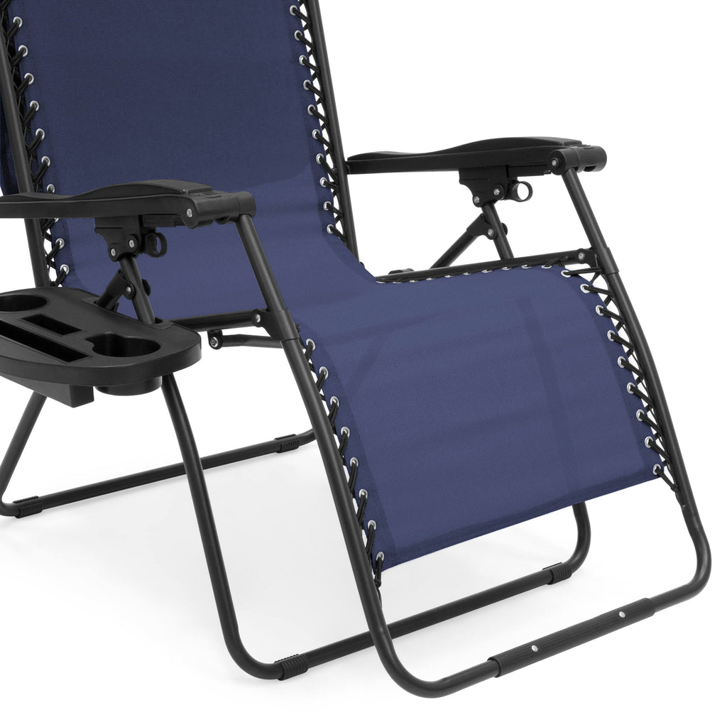 Oversized Zero Gravity Chair with Canopy Cup Holder I21725