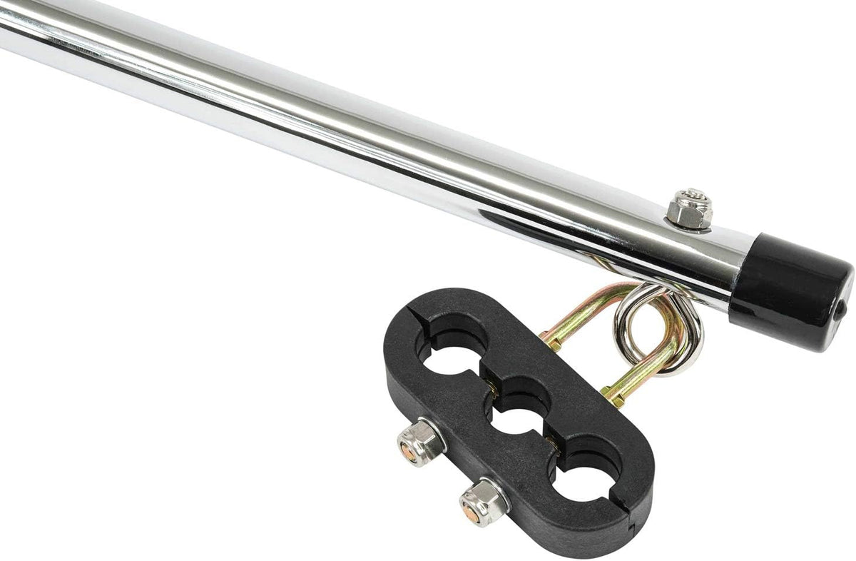 40" Chrome Flex Stick Pack of 2 A2416