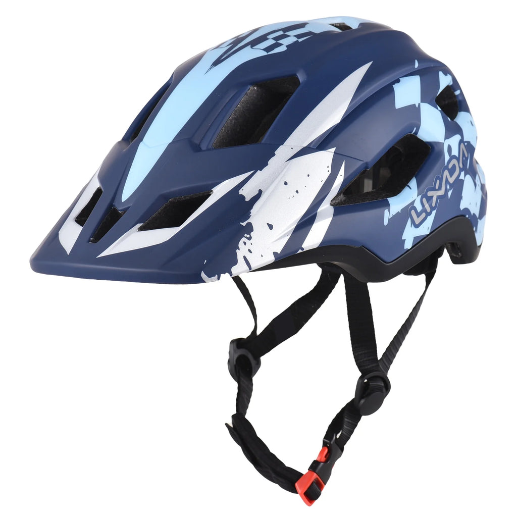 Blue Adjustable Full Face Kids Bike Helmet X770