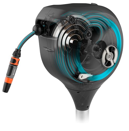 50' x 1/2" Automatic Retractable Garden Hose Reel S8191