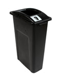 23 Gallon Black Trash Can L936