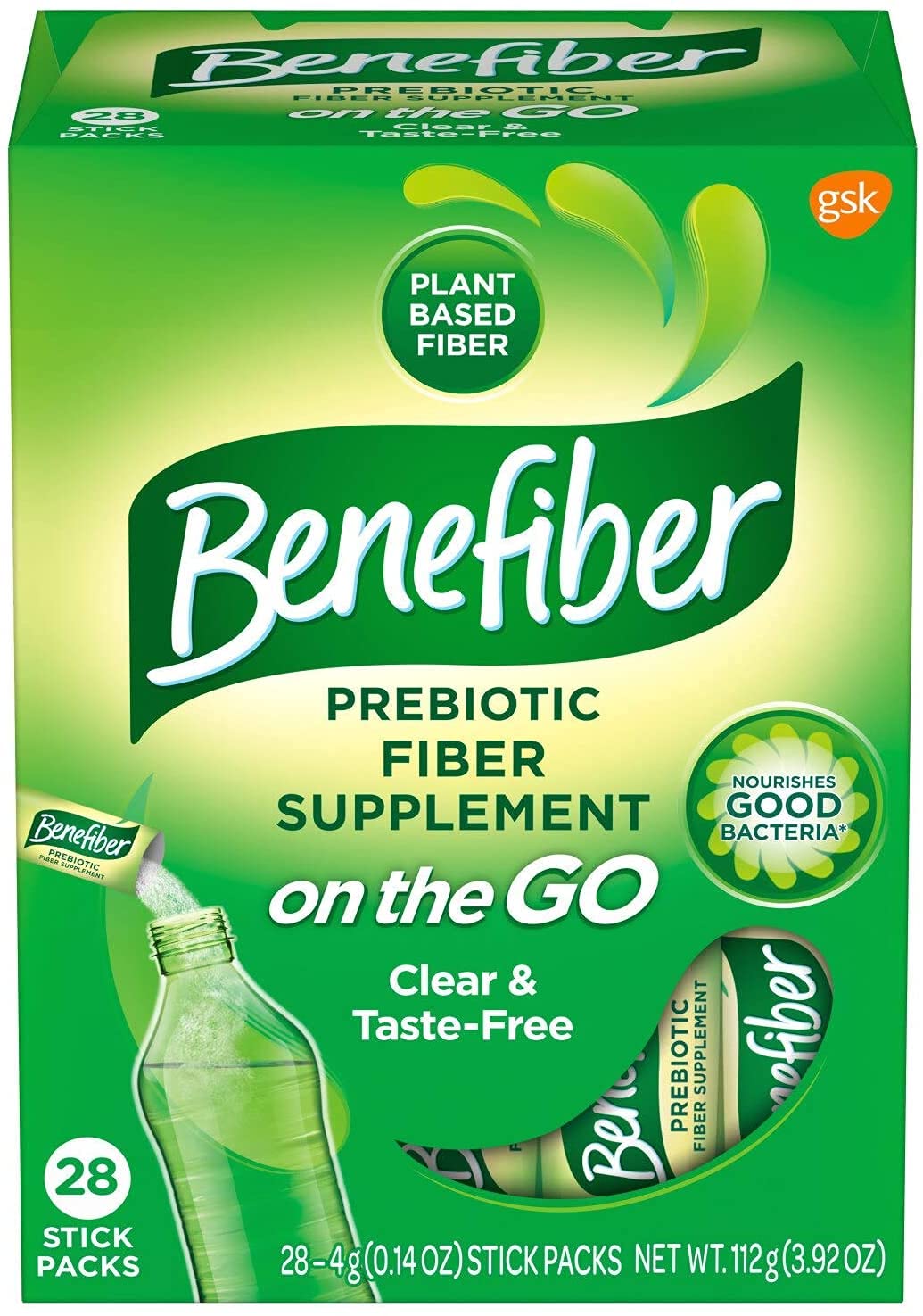 28 Count (6 Pack) Fiber Supplement Stick Packs F417041