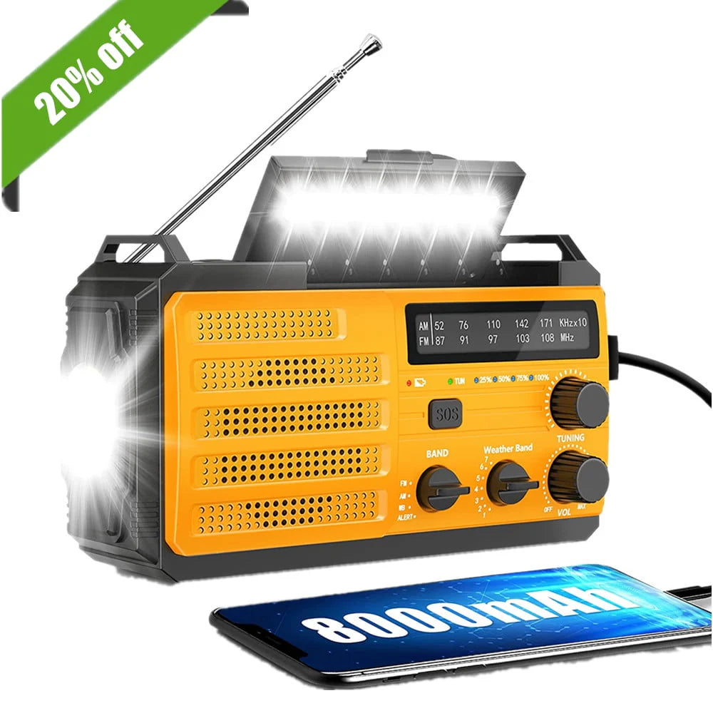 Portable Solar Generator with Solar Panel D744