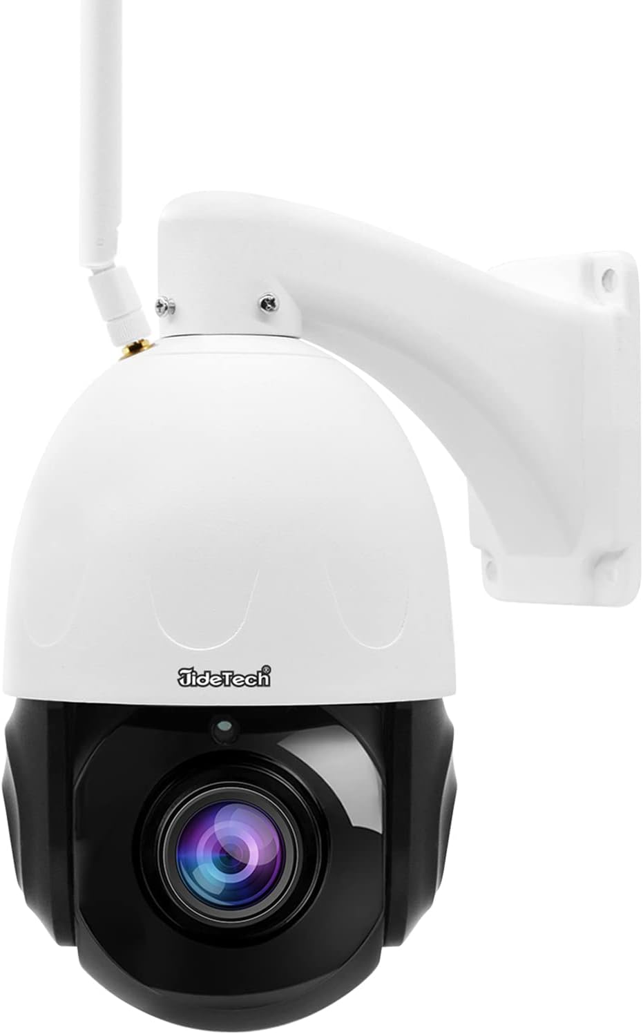 4G LTE Wireless 5MP 20X Optical Zoom IP Camera with 360° Rotate, 400ft Night Vision, Auto-Tracking, 2-Way Audio, IP66 Waterproof J143