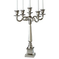 Nickel Plated 5 Light Candelabra C125157