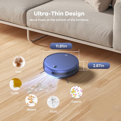 Robot Vacuum and Mop Combo, 2 in 1 Self-Charging Robotic Vacuum C81762