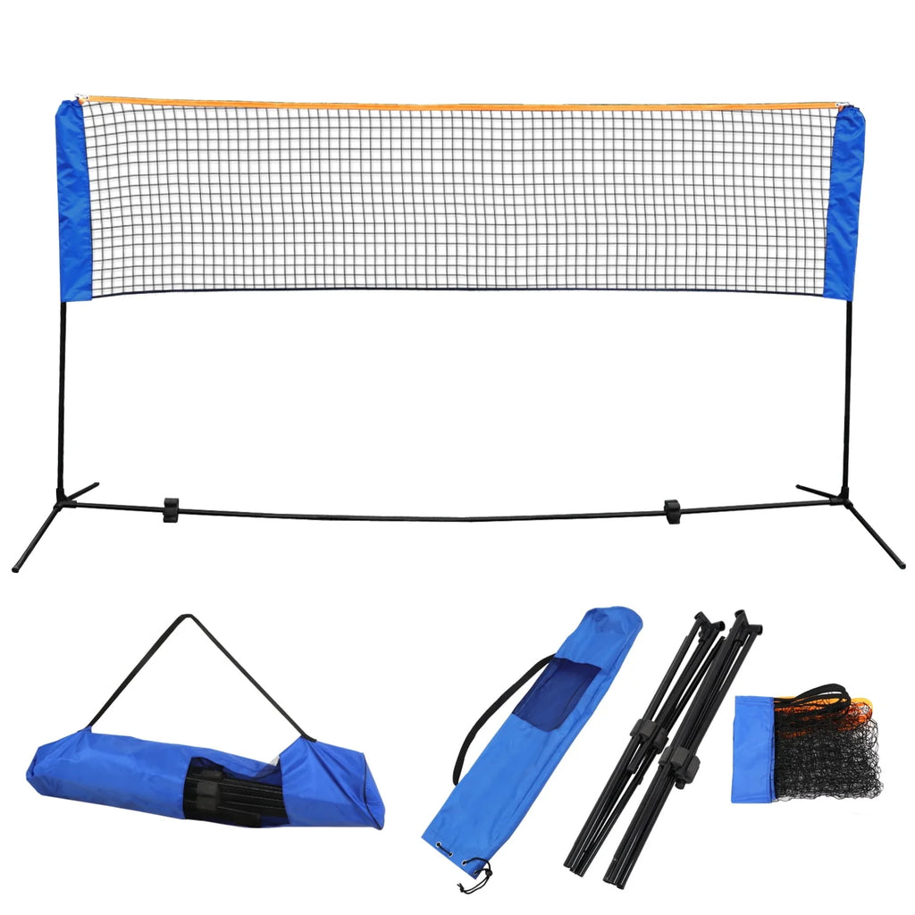 Portable Adjustable Badminton Net Set with Carrying Bag P383378