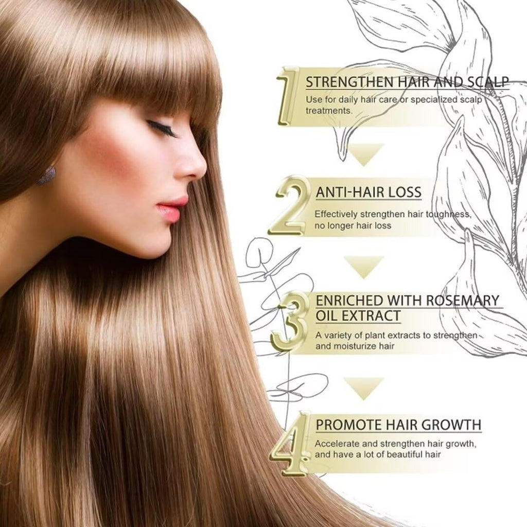 2 Oz Hair Growth Oil with Rosemary and Parsley Seed Y448693