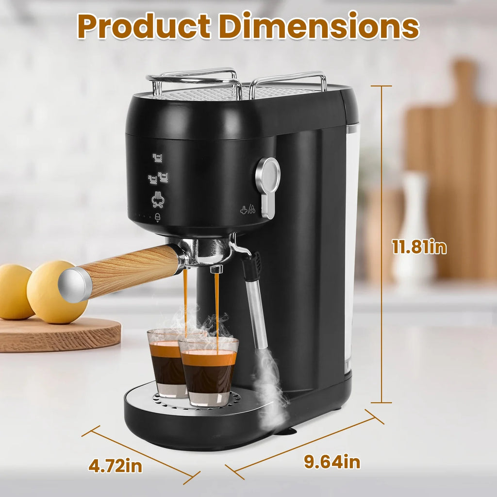Espresso Machine with Milk Frother System P68538