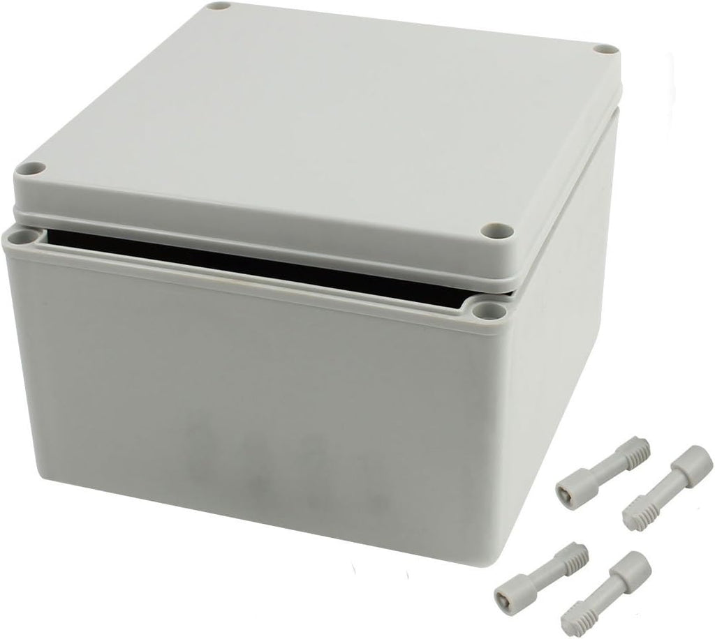 8x8x5.2 IP67 Dustproof Junction Box Gray Pack of 2 Q4030