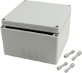 8x8x5.2 IP67 Dustproof Junction Box Gray Pack of 2 Q4030