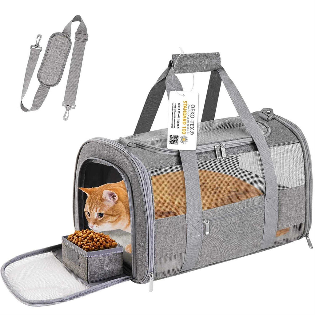 Airline Approved Pet Carrier for Small Dogs Cats Under 15 Lbs N160