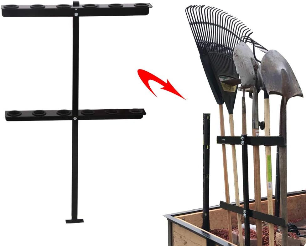 Landscape Hand Tool Rack with 6 Tool Hole W564