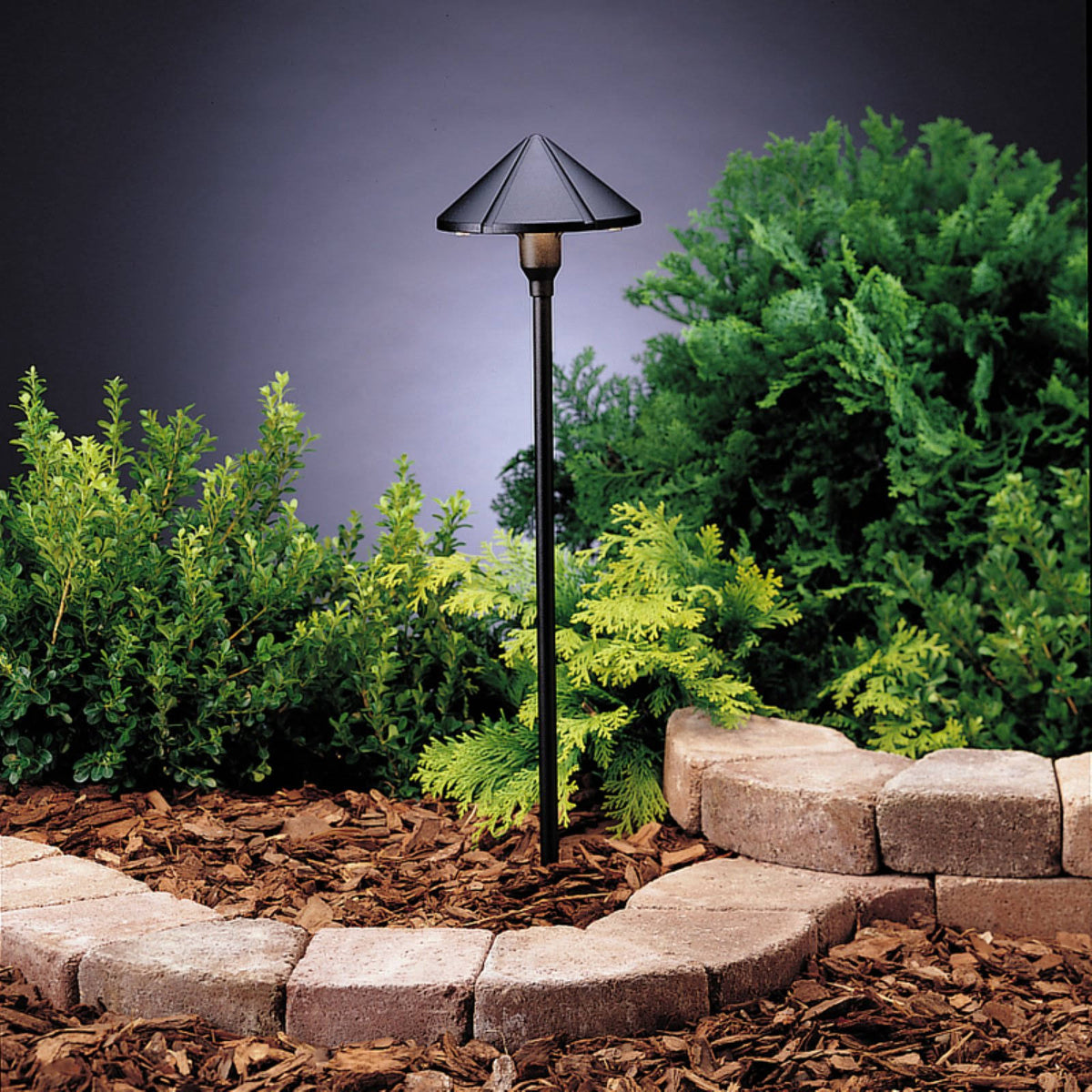 Textured Black Path Lighting Landscape Light H1410