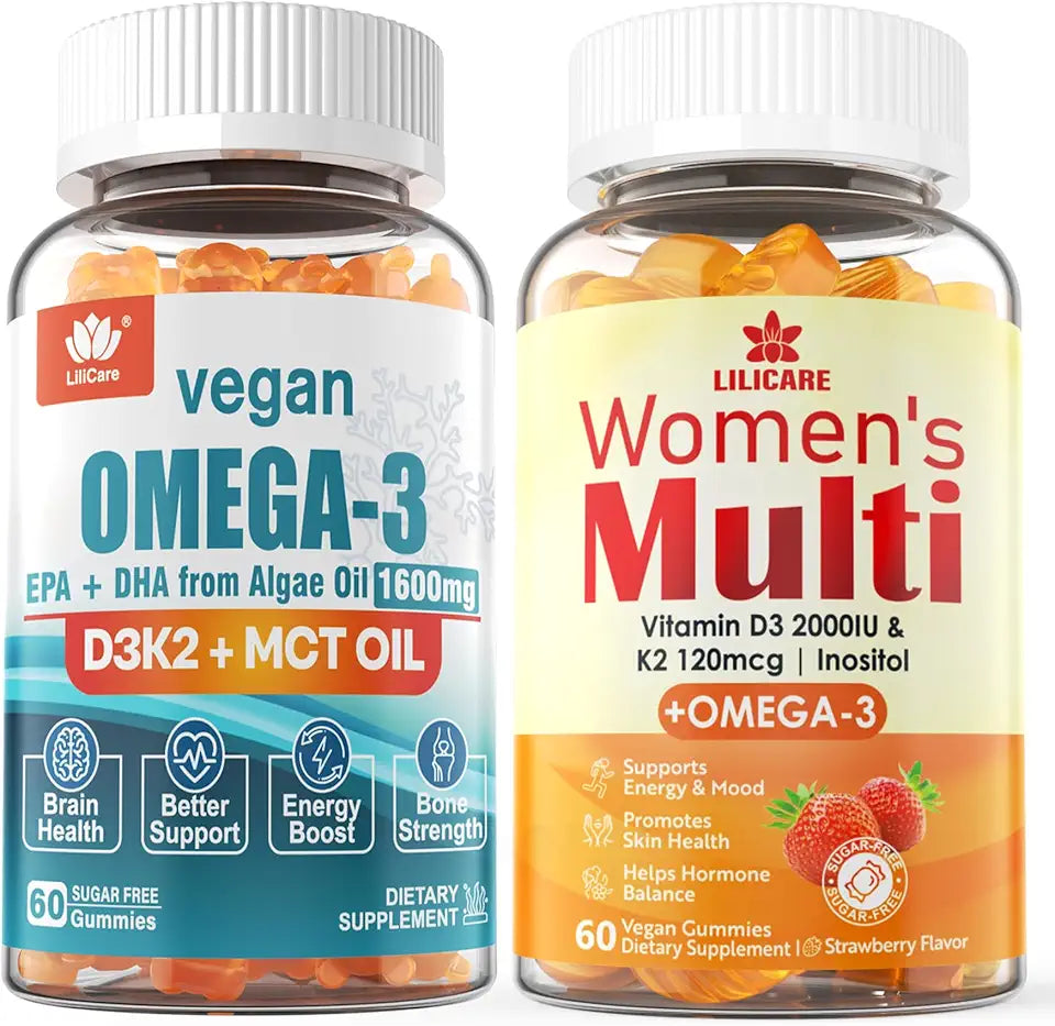 Vegan Omega3 Multivitamin Gummies Y2893