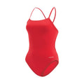 Red Solid Cross Back S3392